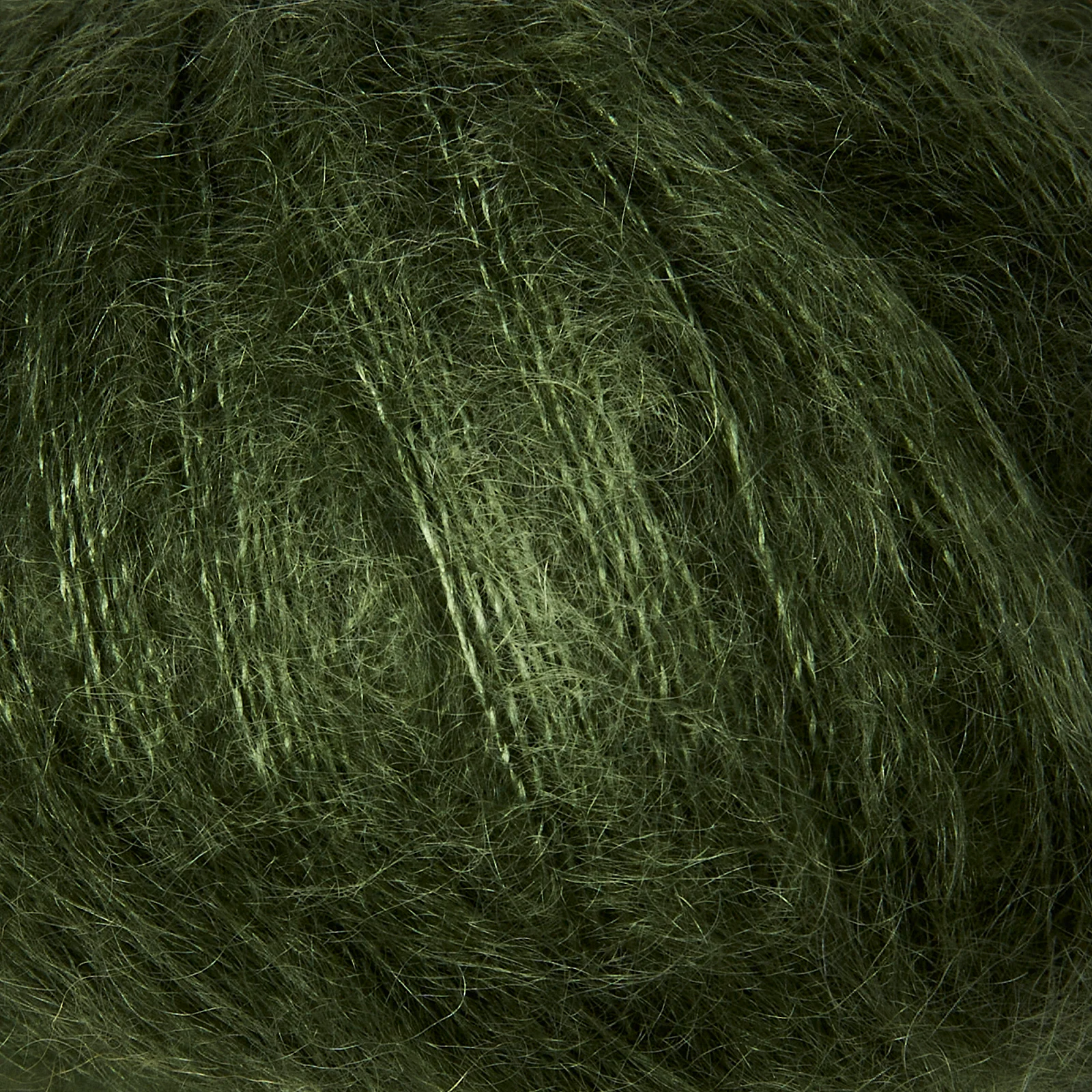Knitting for Olive Soft Silk Mohair - Bottle Green - Image 2
